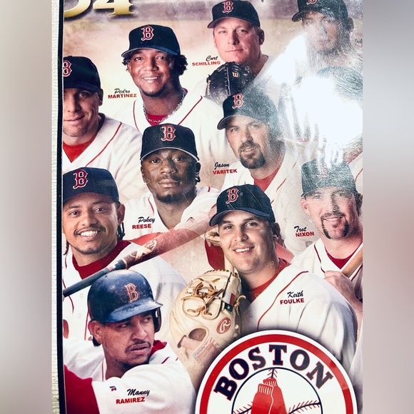 Boston Red Sox 2004 American League Champs Photo From Original Negative 8x10 - Picture 5 of 12